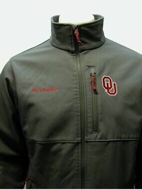 Mens OU Sooners Columbia jacket size L